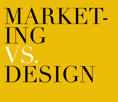 marketing-versus-design